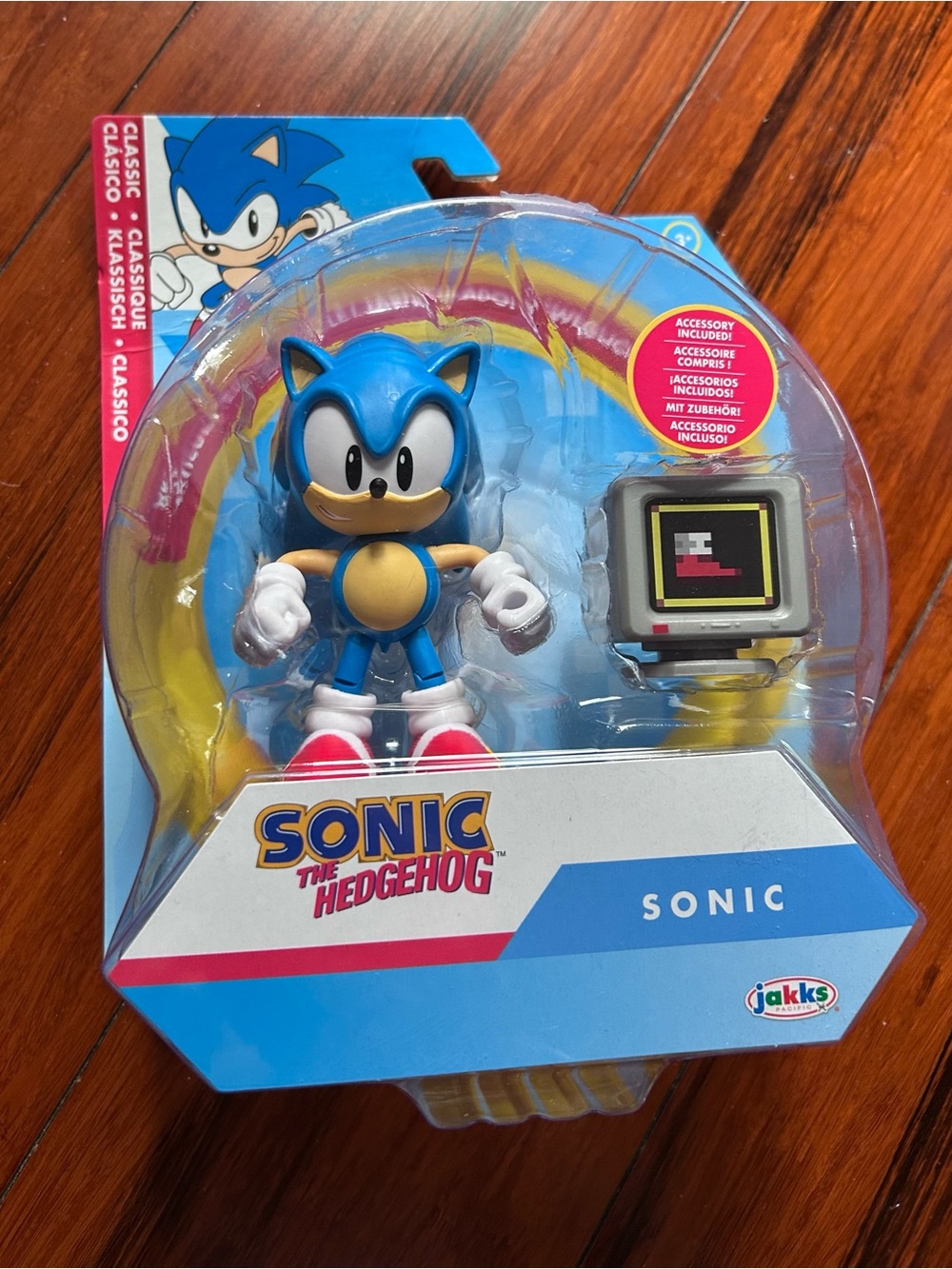 NRFB JAKKS Sonic The Hedgehog Classic With Accessory Wave 12 Action Figure 2023